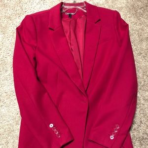 Pink/red blazer, White House black market